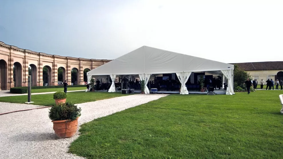 strutture temporanee per eventi all'aperto