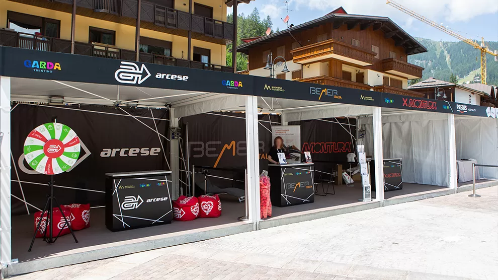 noleggio gazebo Brera per manifestazioni sportive e visibilità sponsor