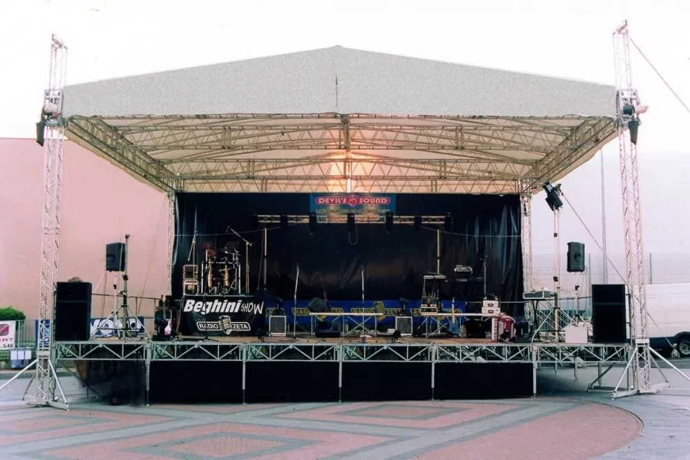 Noleggio palchi audio