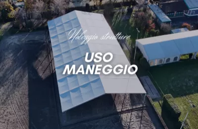 Noleggio tensostrutture a lungo termine per maneggi