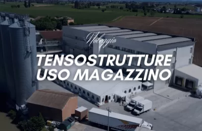 Noleggio tensostrutture ad uso magazzino