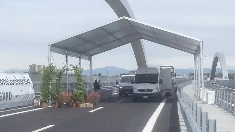Inaugurato ponte collegamento con Expo